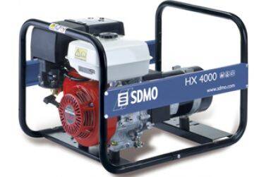Бензиновый генератор 4 квт SDMO Intens HX 4000S